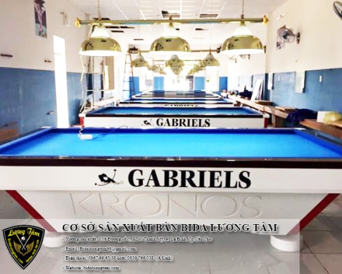 Mẫu Bàn bida Gabriels
